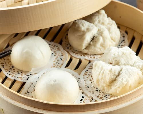 7. Steam Custard Bun(2pcs) 奶黄包